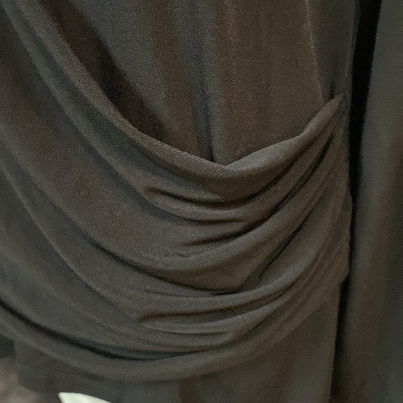 Daisy Fuentes black stretch top - Picture 3 of 5